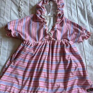 Matilda Jane Clothing Girls 12/14Y Terry Cloth Swim Coverup